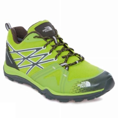 The North Face Mens Hedgehog Fastpack Lite GTX Boot Lime Green/TNF White The North Face Mens Hedgehog Fastpack Lite GTX Boot Lime Green/TNF White